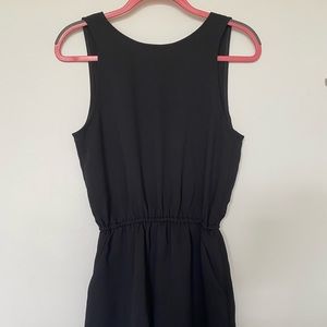 Wilfred Black Romper, Size S, classy open back